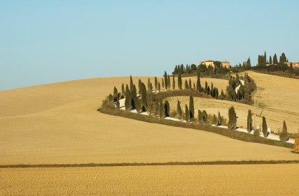 Panorama della Toscana